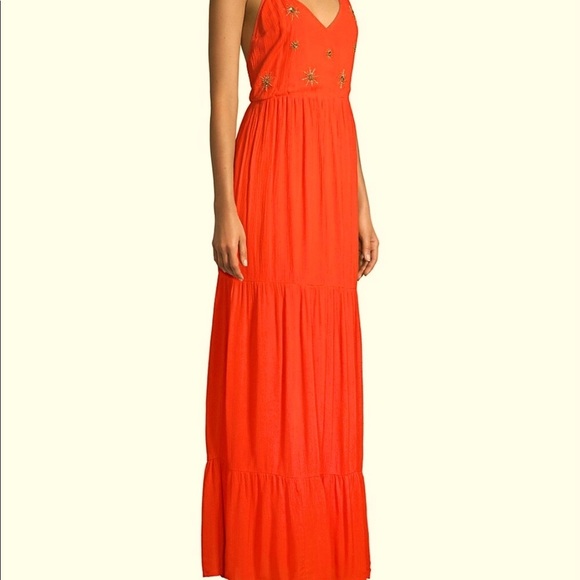 Claire Ruffle Tiered Embroidered Sundress - Picture 3 of 8